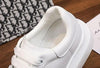 Genuine Leather Women Platform Sneakers Autumn Fashion Sports Little White Shoes Platform Flats Casual Lace Up Woman Comfort Walking Sneakers by Stevvex