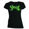 Ghost Green/Grey Keyline Logo [T-Shirt] by Rock Band Apparel