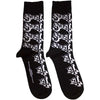 Ghost Logo Pattern [Socks] by Rock Band Apparel