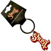 Ghost Logo Red Shadow [Keychain] by Rock Band Apparel