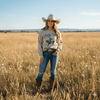 Giddy Up America Graphic Sweatshirt by Wild Junkie