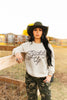 Giddy Up Twisted Rope Graphic Sweatshirt by Wild Junkie