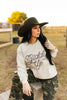 Giddy Up Twisted Rope Graphic Sweatshirt by Wild Junkie
