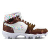 "Gingerbread" Jordan 1 Kids' Multisport Cleats by Stadium Custom Kicks