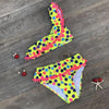 Girls Split Swimsuits Cute Shoulder Swimsuit Toddler Baby Girls 2 Piece Swimsuit Kids Bathing Beach Sun Suit Children Swimwear Bikini Set Girl Swimming Clothes Kids Bathing Suit Beachwear For Summer by Stevvex