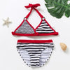 Girls Swimsuit Kids Swimwear Cute Print Kids Bikini Sets Girls Swimsuits Two Piece Bathing Suit Sets 3D Printed Swimwear Ruffle Style Children Swimwear Kids Beach Wear 2-16 Year by Stevvex