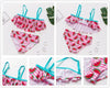 Girls Swimsuit Kids Swimwear Cute Print Kids Bikini Sets Girls Swimsuits Two Piece Bathing Suit Sets 3D Printed Swimwear Ruffle Style Children Swimwear Kids Beach Wear 2-16 Year by Stevvex