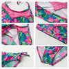 Girls Swimsuit Kids Swimwear Cute Print Kids Bikini Sets Girls Swimsuits Two Piece Bathing Suit Sets 3D Printed Swimwear Ruffle Style Children Swimwear Kids Beach Wear 2-16 Year by Stevvex