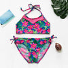 Girls Swimsuit Kids Swimwear Cute Print Kids Bikini Sets Girls Swimsuits Two Piece Bathing Suit Sets 3D Printed Swimwear Ruffle Style Children Swimwear Kids Beach Wear 2-16 Year by Stevvex