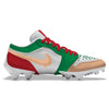"Glazed Donut” Jordan 1 Vapor Edge Low Cleats by Stadium Custom Kicks