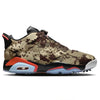 "Glitch Camouflage" Jordan Retro 6 G Golf Shoes by Stadium Custom Kicks