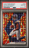 Graded 2020 Panini Mosaic Justin Jefferson #209 Reactive Gold Rookie RC Football Card PSA 10 Gem Mint
