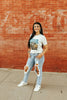 God Bless America Cowboy Trump Graphic Tee by Wild Junkie