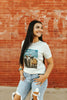 God Bless America Cowboy Trump Graphic Tee by Wild Junkie