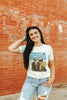 God Bless America Cowboy Trump Graphic Tee by Wild Junkie