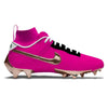 "Gold Hearts" Nike Vapor Edge Dunk Cleats by Stadium Custom Kicks