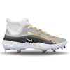 "Gold Horizon" Nike Alpha Huarache Elite 4 Mid Cleats by Stadium Custom Kicks