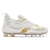 "Gold Marble" Under Armour Harper 6 Low ST Cleats by Stadium Custom Kicks