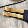 Golden Bikini Set Padded Women Swimsuit Push Up Swimwear Summer Beachwear Bathing Suit Women's Push Up Two Piece Bikini Swimsuits Elegant Lace Up Bathing Suits by Stevvex