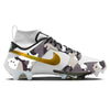 "Golden Gray Camo" Nike Vapor Edge Dunk Cleats by Stadium Custom Kicks
