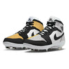 "Golden Homage to Home" Jordan 1 Retro Cleats by Stadium Custom Kicks