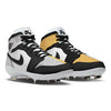 "Golden Homage to Home" Jordan 1 Retro Cleats by Stadium Custom Kicks