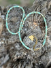 Golden Turquoise Trail Heishi Beaded Necklace by Wild Junkie