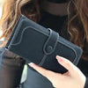 Gorgeous Matte Leather Long Wallet For Women And Lady Purse High Quality Female Wallets Card Holder Clutch Carteras by Stevvex