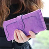 Gorgeous Matte Leather Long Wallet For Women And Lady Purse High Quality Female Wallets Card Holder Clutch Carteras by Stevvex