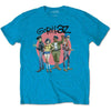 Gorillaz Group Circle Rise [T-Shirt] by Rock Band Apparel