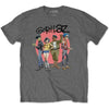 Gorillaz Group Circle Rise [T-Shirt] by Rock Band Apparel