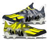 "Gotham" Adidas Adizero 11.0 Football Cleats by Stadium Custom Kicks