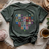 Granny Squares Heart T-shirt by YarnMerch