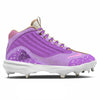 "Grape Gum" Nike Griffey 2 Cleats by Stadium Custom Kicks