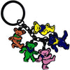 Grateful Dead Dancing Bears Charms [Keychain] by Rock Band Apparel