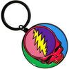 Grateful Dead Multicoloured Steal Your Face [Keychain] by Rock Band Apparel