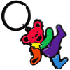 Grateful Dead Purple Body Dancing Bear [Keychain] by Rock Band Apparel