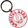 Grateful Dead Steal Your Face Mono Red [Keychain] by Rock Band Apparel
