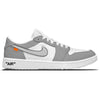 "Gray Force OW" Jordan 1 Golf Shoes by Stadium Custom Kicks