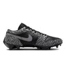 "Gray Safari” Jordan 1 Vapor Edge Low Cleats by Stadium Custom Kicks