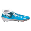 "Great Wave” Nike Vapor Pro 1 Football Cleats by Stadium Custom Kicks