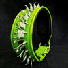 ''Predator'' collar in Green by Bestia Dog Gear