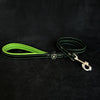 ''Bijou'' harness Black & Green for big dogs by Bestia Dog Gear