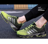 Green Breathable Mens Running Sneakers Outdoor Marathon Lightweight Running Mens Sport Shoes Athletic Footwear Breathable Comfortable Athletic Sport Sneakers by Stevvex