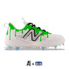 "Green Drip" New Balance FuelCell COMPv3 TPU Baseball Cleats