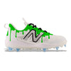 "Green Drip" New Balance FuelCell COMPv3 TPU Baseball Cleats by Stadium Custom Kicks