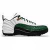 "Green Elephant" Jordan 12 Retro Golf Shoes by Stadium Custom Kicks