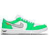 "Green Force OW" Jordan 1 Golf Shoes by Stadium Custom Kicks