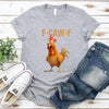 Funny F-Caw-F Rooster Unisex T-Shirt by Adorb Custom Tees