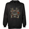 Guns N' Roses Distressed Skull [Sweatshirt] by Rock Band Apparel